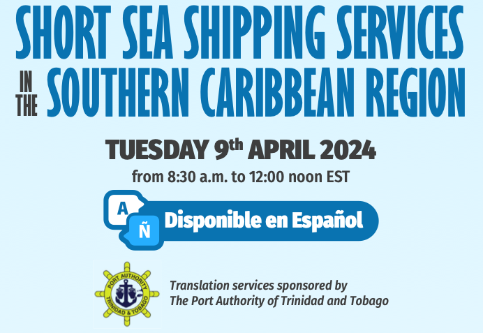 Webinar: short sea shipping services in the southern Caribbean region